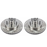 PowerStop Power Stop 95-99 Chevrolet C1500 Front Evolution Drilled & Slotted Rotors - Pair