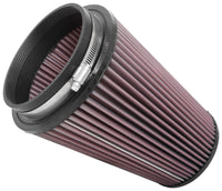 K&N Engineering K&N Universal Clamp-On Air Filter 5in FLG / 6-1/2in B / 4-3/8in T / 8-3/4in H