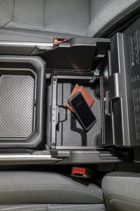 Tuffy Products Tuffy Console Safe W/ Keyed Lock For Ram Trucks W/ Sliding Tray Console