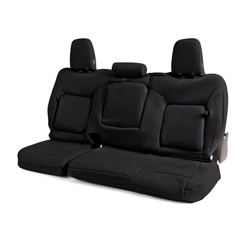 Covercraft 12-14 Ford Mustang Leatherette PrecisionFit Custom Front Row Seat Covers - Black