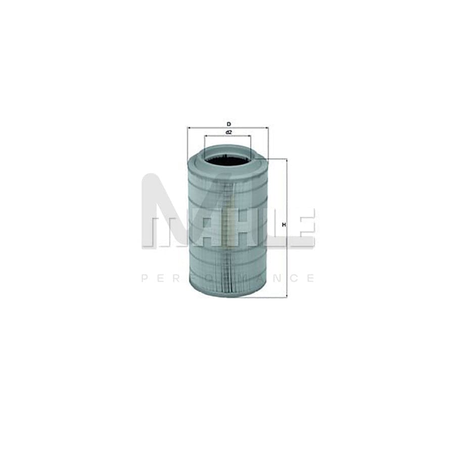 MAHLE ORIGINAL LX 1138 Air Filter Filter Insert | Performance Parts DirectCar Parts