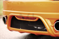 Rieger 00055156 Audi 8J TT Rear Diffuser for Twin Tailpipe Left & Right -  Matte Black