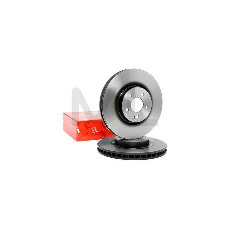TRW DF6744S Brake Disc Vented, Painted | Performance Parts Direct Car Parts