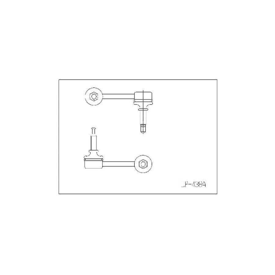 SuperPro LP438A SuperPro Sway Bar Link Assembl Assembly