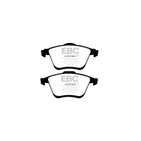 EBC PD02KF293 Mazda 6 Redstuff Front Brake Pad & Plain Disc Kit