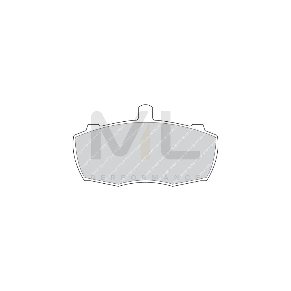 Ferodo Fdb1039 Brake Pad Set Prepared For Wear Indicator | Performance Parts Direct Car Parts