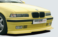 Rieger 00049009 BMW E36 Front Splitter -  Matte Black