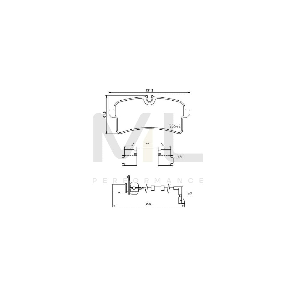 Brembo P 85 151 Brake Pad Set