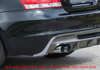 Rieger 00088025 BMW 1 Series E82 E88 Rear Diffuser for Twin Tailpipe Left & Right - Glossy Black