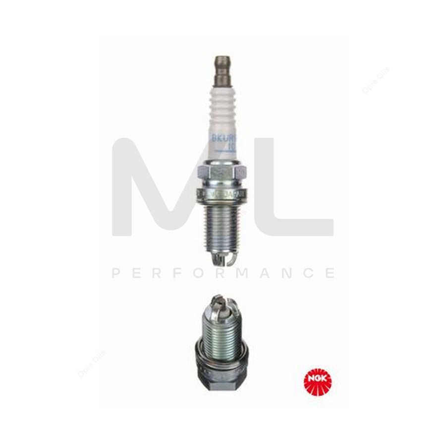 NGK BKUR5ET-10 (7553) - Standard Spark Plug / Sparkplug