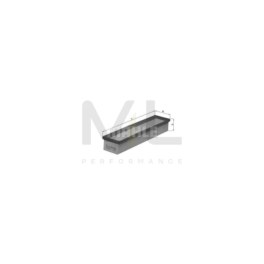 MAHLE ORIGINAL LX 1258 Air Filter Filter Insert | Performance Parts DirectCar Parts