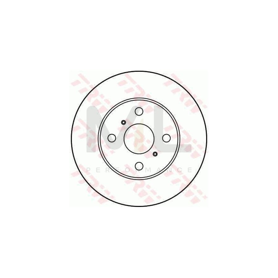 TRW DF1921 Brake Disc Solid | Performance Parts Direct Car Parts