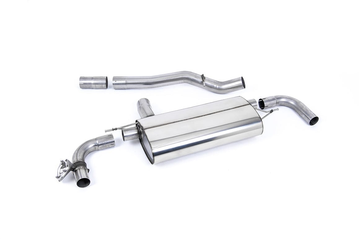 MillTek SSXBM1154 BMW F40 M135i OPF/GPF Back System with GT-115 Titanium Trims - ECE Approved