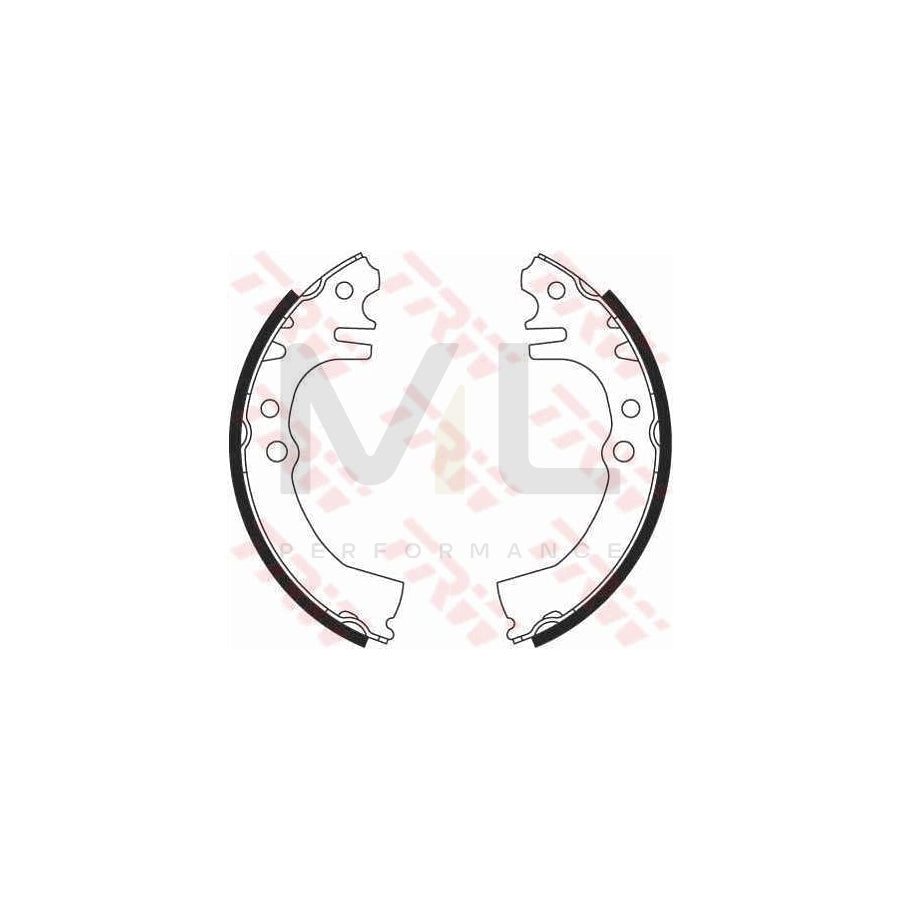 TRW GS8699 Brake Shoe Set | Performance Parts Direct Car Parts
