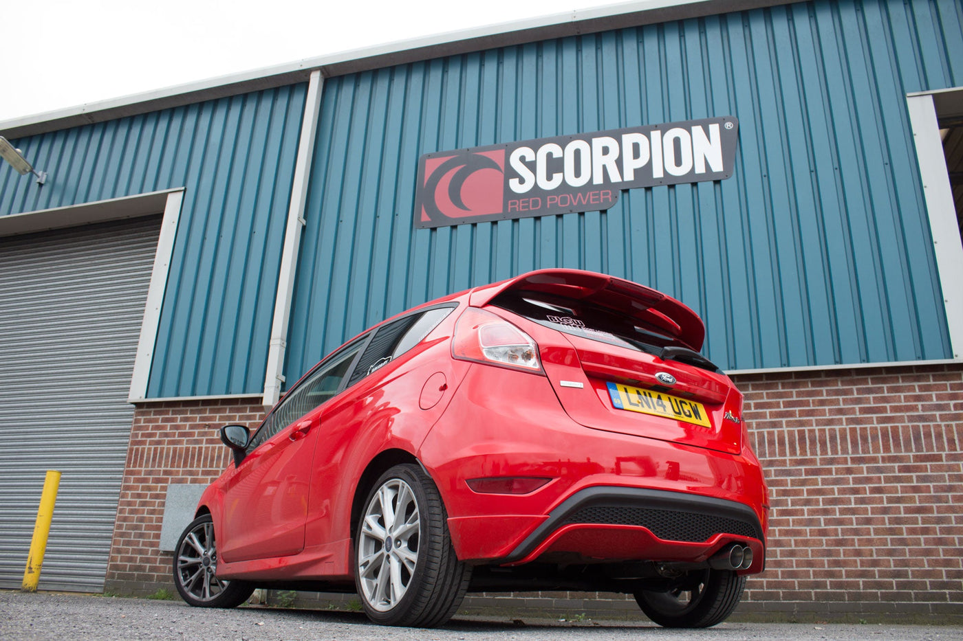 Scorpion SFD078ST Ford Fiesta Resonated Cat-Back Exhaust System