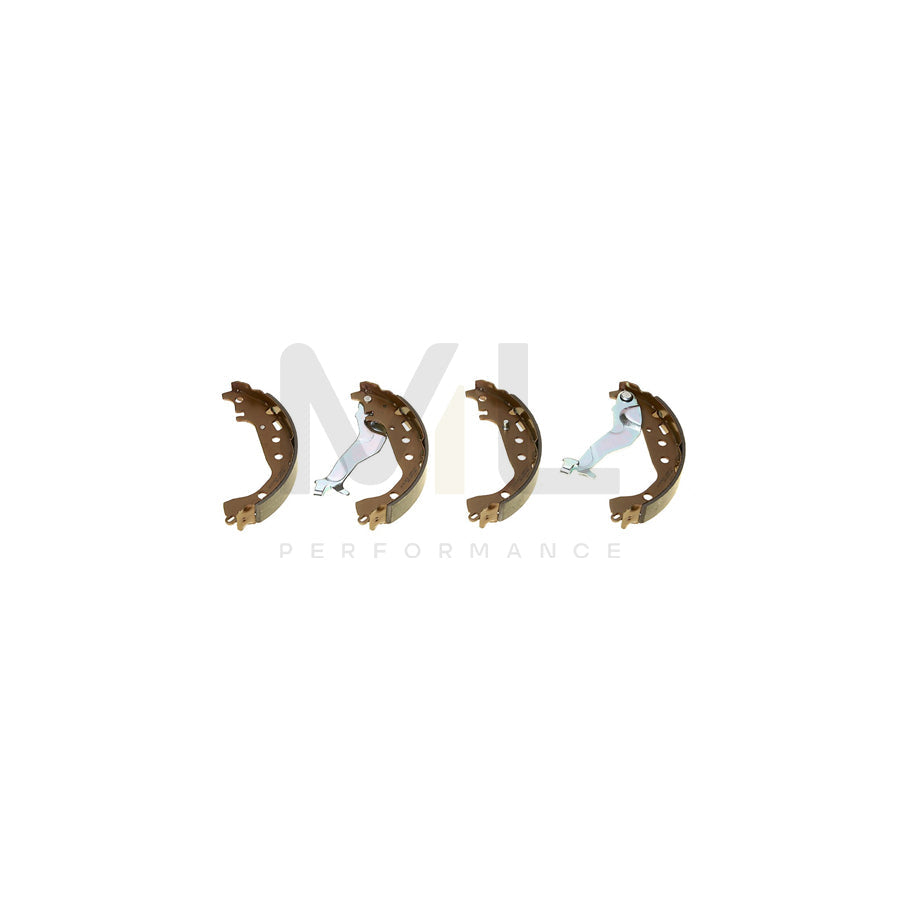 BREMBO S 83 574 Brake Shoe Set with handbrake lever