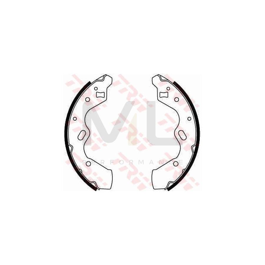 TRW GS8663 Brake Shoe Set | Performance Parts Direct Car Parts