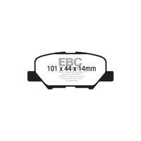 EBC DP62171 Mitsubishi Outlander Greenstuff Rear Brake Pads - Akebono Caliper (Pair)