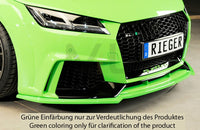 Rieger 00055176 Audi 8J 8J1-FV 8S TTRS Front Splitter -  Matte Black