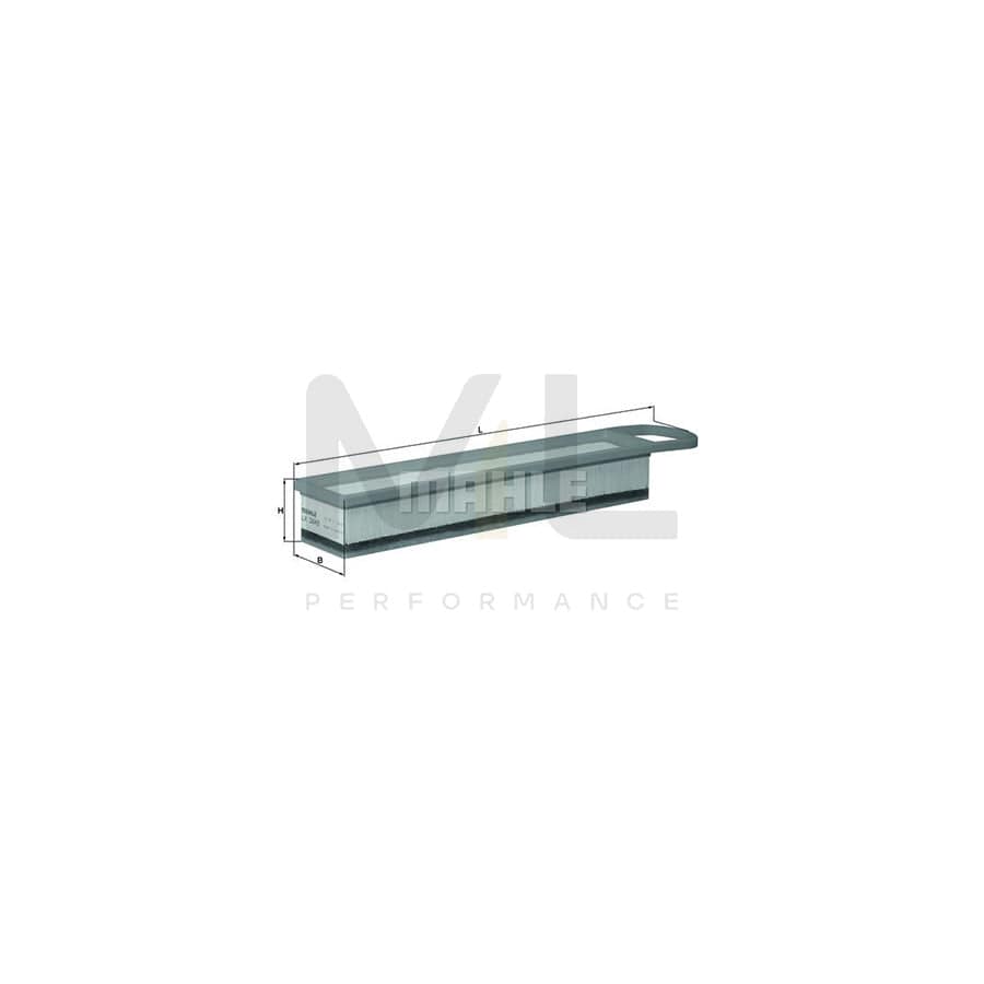 MAHLE ORIGINAL LX 2843 Air Filter Filter Insert | Performance Parts DirectCar Parts