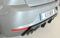 Rieger 00088168 SEAT KJ Rear Diffuser for Sport Tailpipe Left (Ibiza FR & Ibiza) - Glossy Black