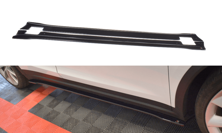 Maxton Design Tesla Model X Side Skirts Diffusers V.2