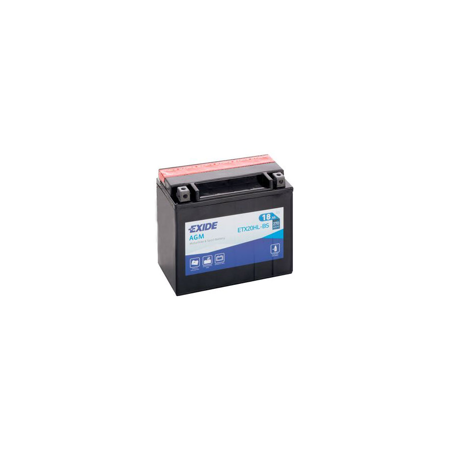 Exide ETX20HL-BS 12V Motorcycle Battery |