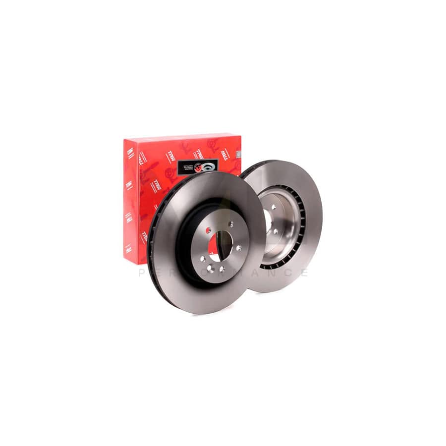 TRW DF4792S Brake Disc Vented, Painted, High-carbon | Performance Parts Direct Car Parts