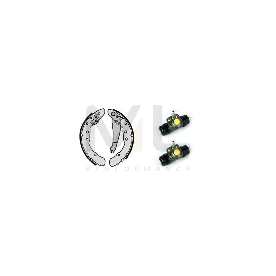 BREMBO STANDARD KIT H 85 035 Brake Shoe Set Ø: 230mm