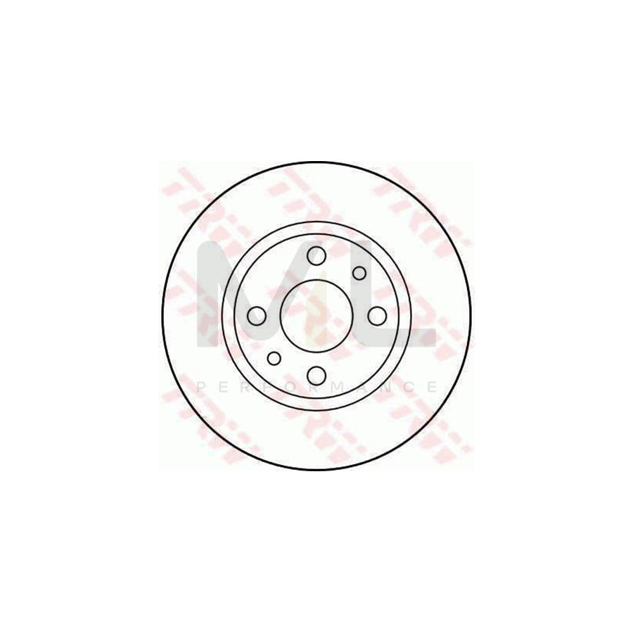 TRW DF1788 Brake Disc Solid | Performance Parts Direct Car Parts