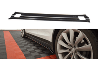 Maxton Design Tesla Model X Side Skirts Diffusers V.1