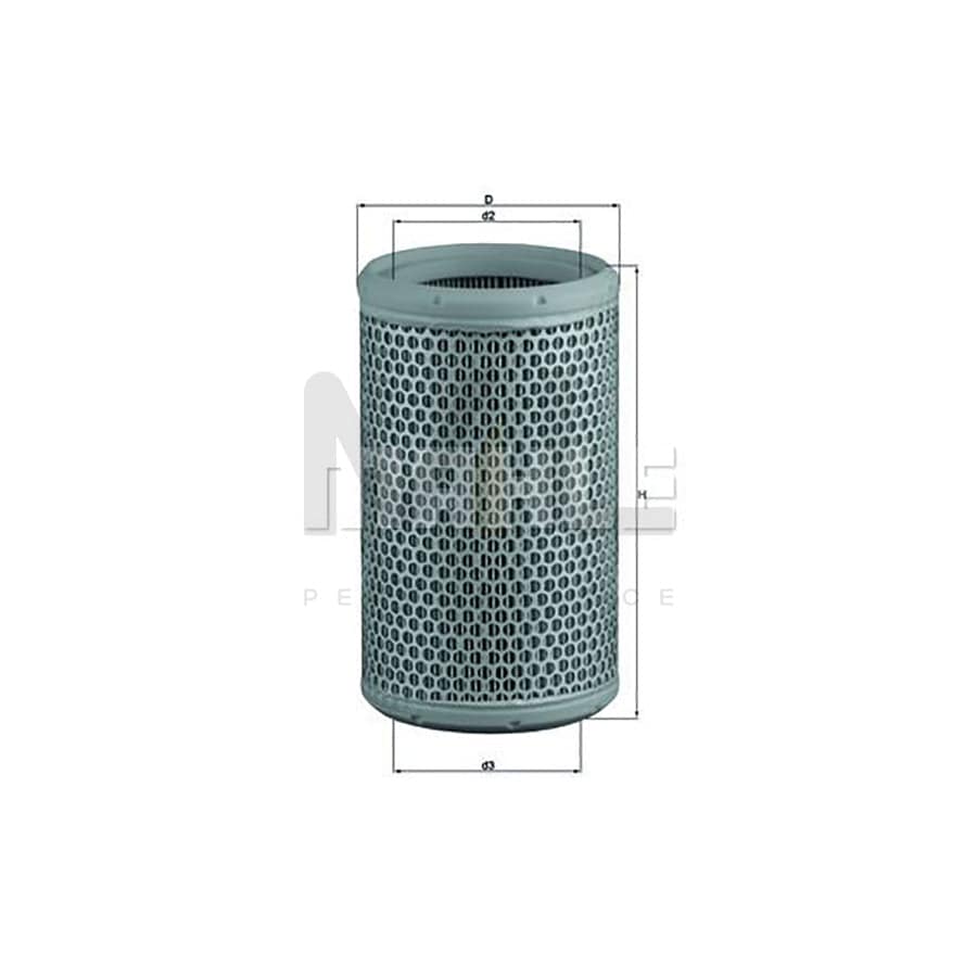 MAHLE ORIGINAL LX 290 Air Filter Filter Insert | Performance Parts DirectCar Parts