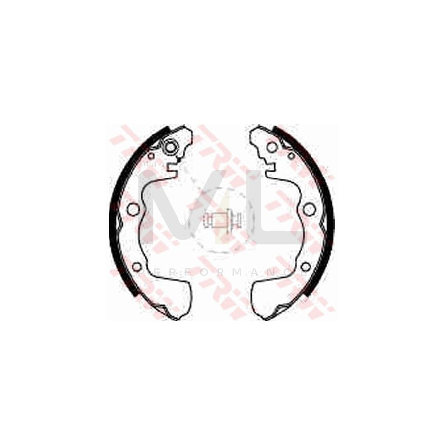 TRW GS8508 Brake Shoe Set | Performance Parts Direct Car Parts