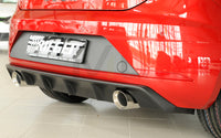 Rieger 00027034 SEAT 5F Leon FR Rear Diffuser for Sport Tailpipe Left & Right -  Matte Black