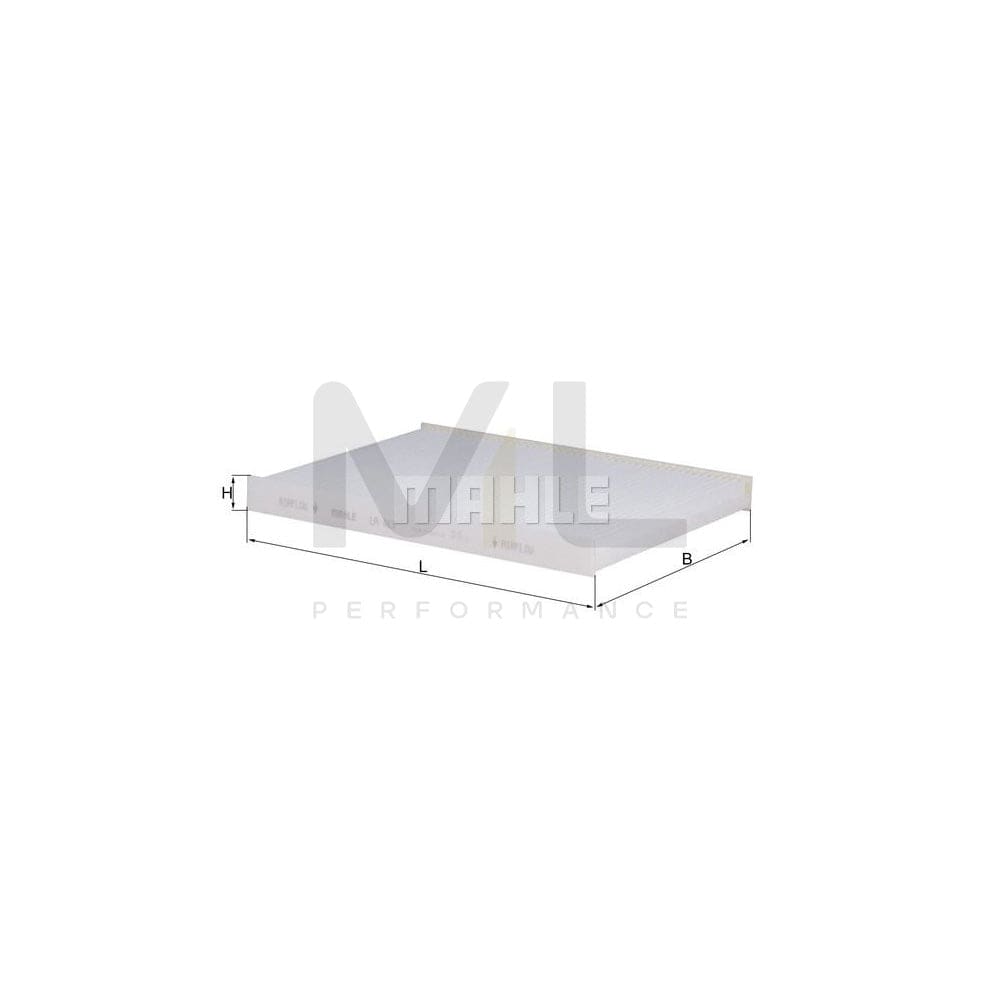 MAHLE ORIGINAL LA 463 Pollen filter Particulate Filter | Performance Parts DirectCar Parts