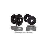 EBC P2DK037RP1 Mitsubishi Lancer Evo 10 Full Vehicle Kit RP1 Full Race Pads & 2-Piece Fully-Floating Discs - Brembo Caliper 1 |