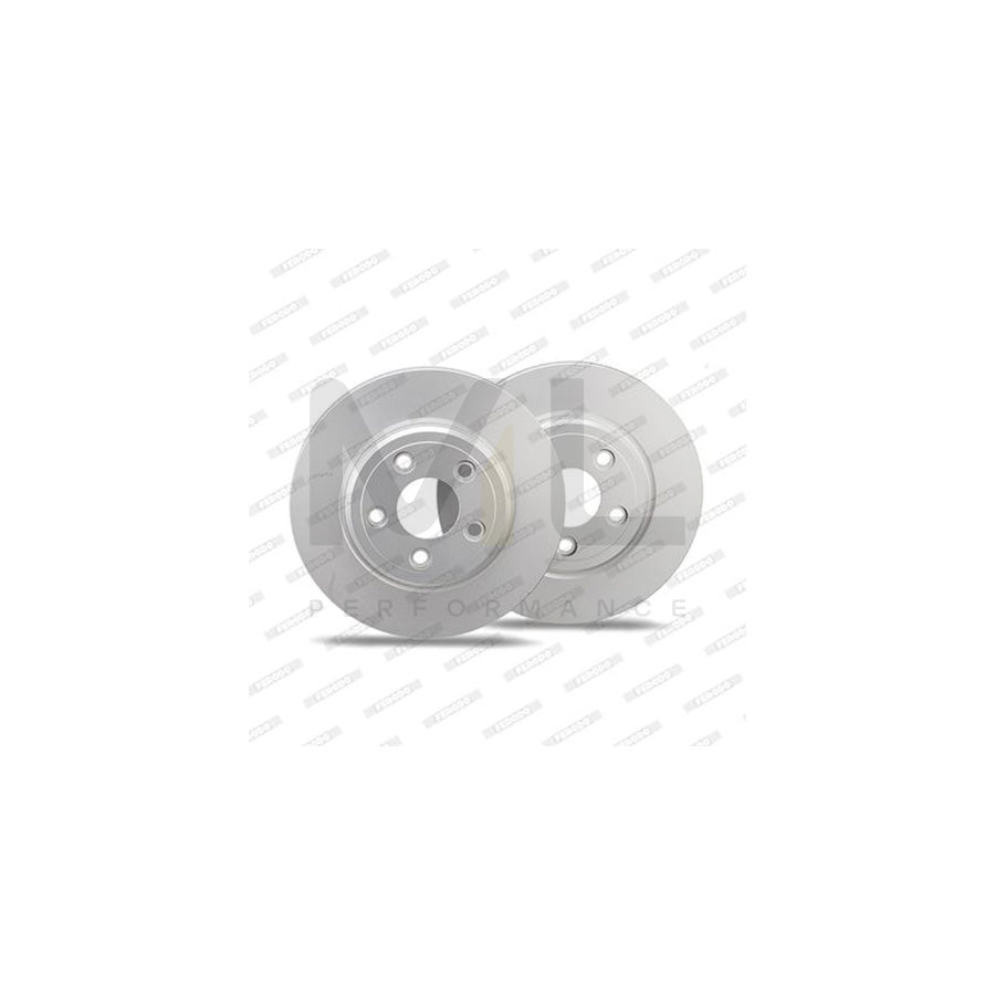 FERODO DDF181C-1 Brake Disc Vented, Coated | Performance Parts Direct Car Parts