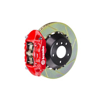 Brembo 2P2.9032A Cadillac Chevrolet Rear GT 4-Pistons Slotted 2-piece Big Brake Kit 380x28mm (Inc. XLR, Corvette)