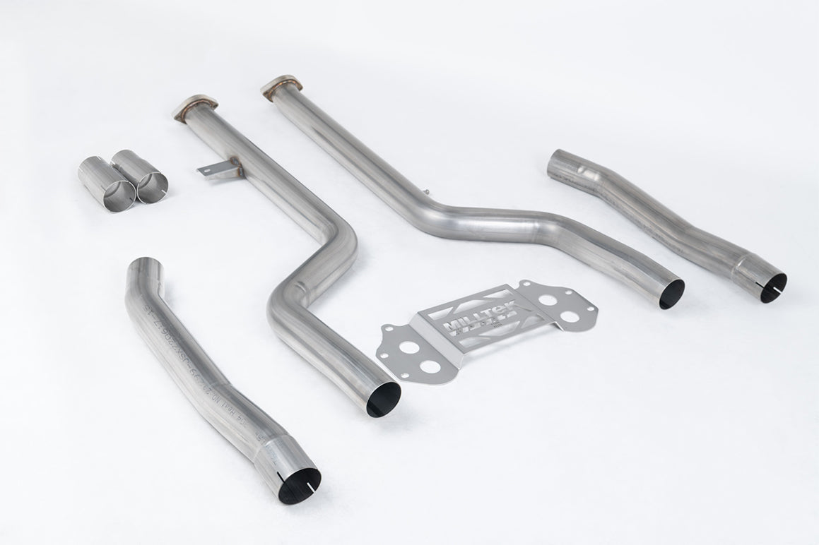 MillTek SSXBM1270 BMW G80 M3 Secondary Cat Bypass - Non-Resonated