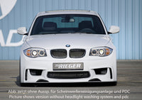 Rieger 00035043 BMW E81 E82 E87 E88 Front Bumper