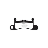 EBC PD04KR607 Porsche Cayenne (92A) Bluestuff Rear Brake Pad & Plain Disc Kit - Brembo Caliper