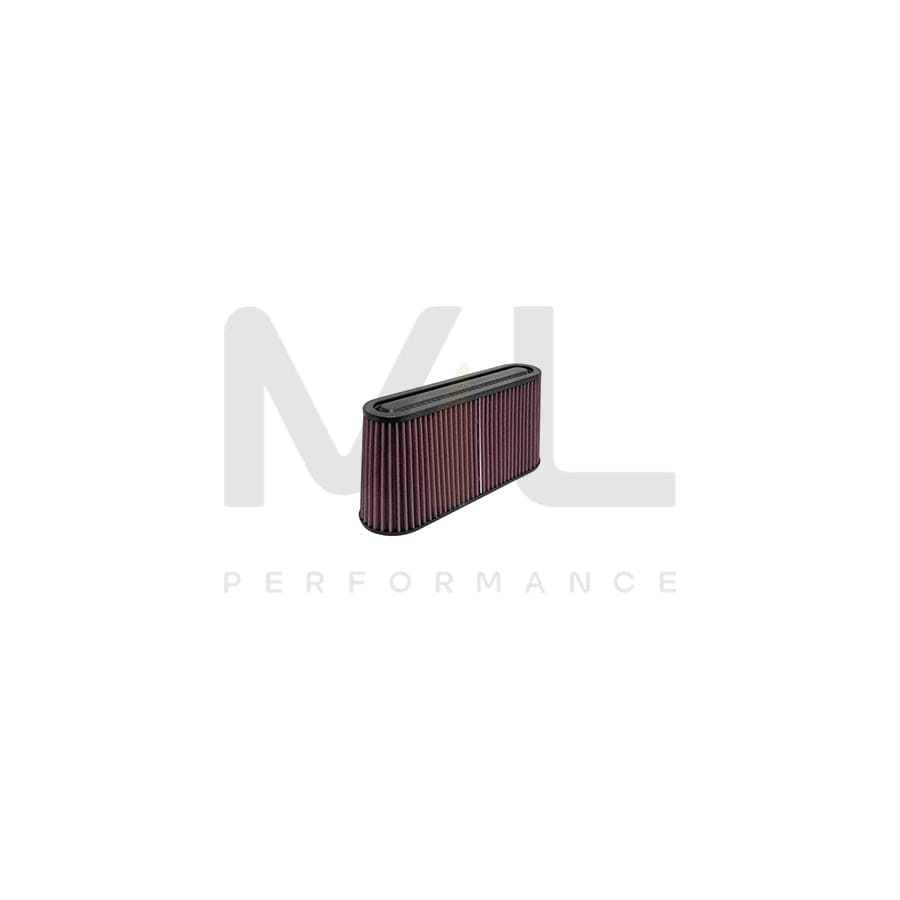 K&N RP-5105 Universal Air Filter - Carbon Fiber Top And Base | ML Car Parts UK | Performance Parts Direct