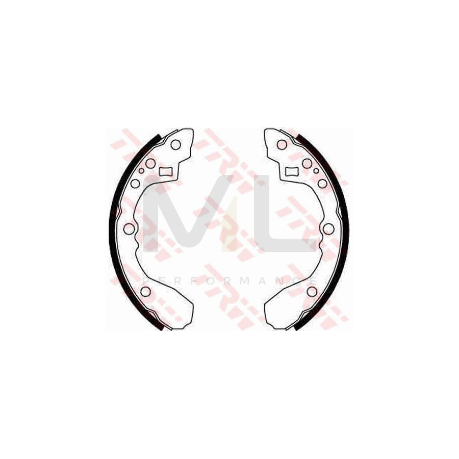 TRW GS8675 Brake Shoe Set | Performance Parts Direct Car Parts