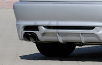 Rieger 00050252 BMW 3 Series E46 Rear Diffuser for Twin Tailpipe Left -  Matte Black