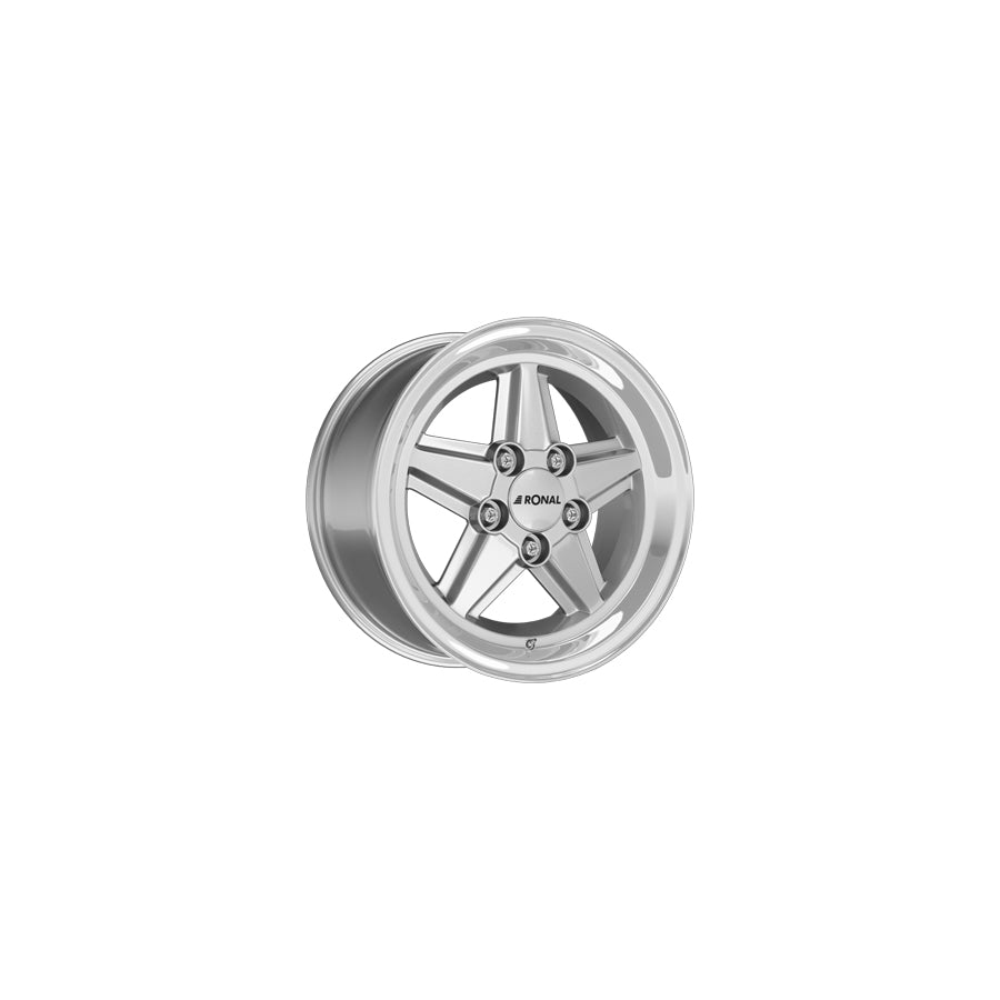Ronal R9 7x16 ET23 9R6705.073/011 Silver Rim Lip Diamond Cut Wheel |