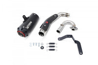 Scorpion PHA193SYSBCER Honda Monkey Red Power Full System - Black Ceramic Coated Sleeve |  UK