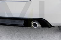 Rieger 00088075 Audi 8H A4 Rear Diffuser for Original Tailpipe Left & RIght - Glossy Black