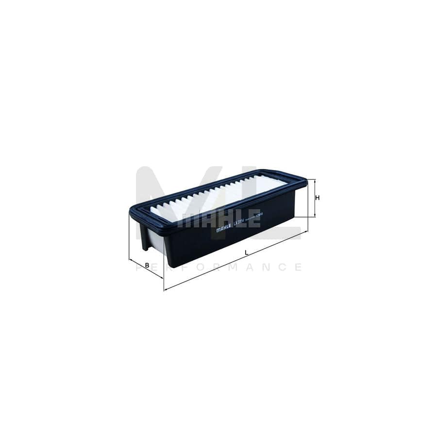 MAHLE ORIGINAL LX 3154 Air Filter Filter Insert | Performance Parts DirectCar Parts
