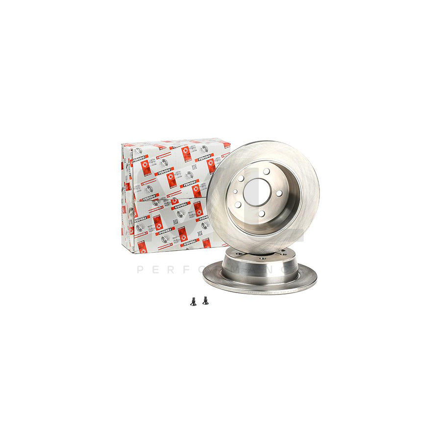FERODO PREMIER DDF861 Brake Disc Solid, with bolts/screws | Performance Parts Direct Car Parts