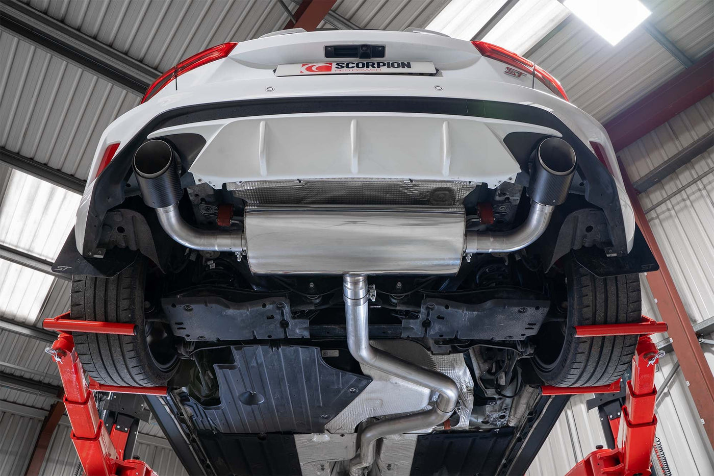 Scorpion SFDS091CF Ford Focus ST Mk4 Gpf-Back Exhaust System